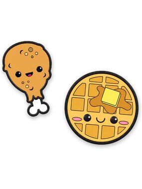 Kawaii Enamel Pin Set - 2 Cute Pins for Backpack, Bag, Lapel & Collectors